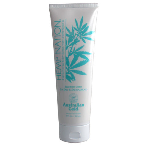 Australian Gold Hemp Nation Sea Salt & Sandalwood Body Scrub