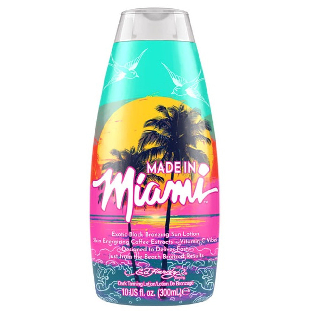 Ed Hardy Made in Miami Tanning Lotion – LuxuryBeautySource.com