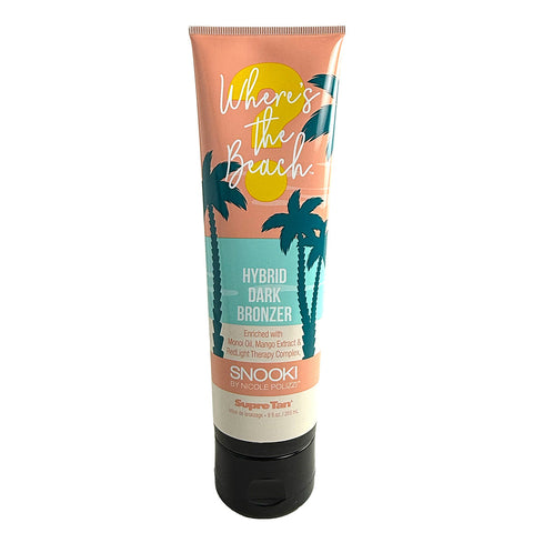 Supre Tan Snooki Where's The Beach Hybrid Dark Bronzer Tanning Bed Lotion