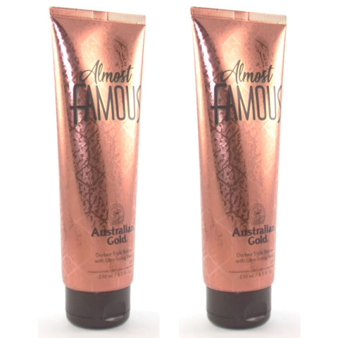 2 Bottle Special - Australian Gold Almost Famous Tanning Lotion