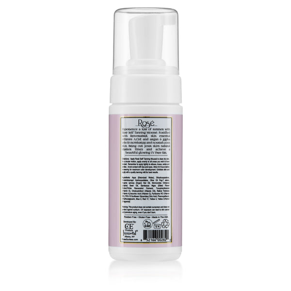 Rose Sunless Premium Self Tanning Mousse (Classic) - LuxuryBeautySource.com