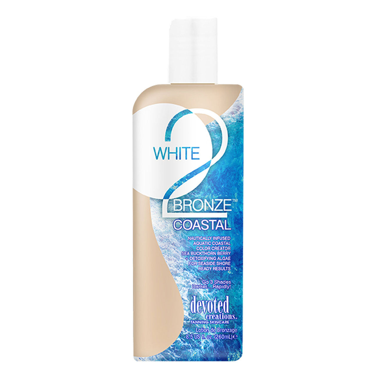 Devoted Creations White 2 Black Coastal Tanning Lotion