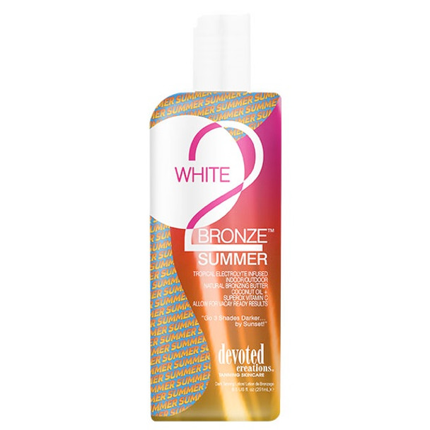 Devoted Creations White 2 Bronze Summer Tanning Lotion