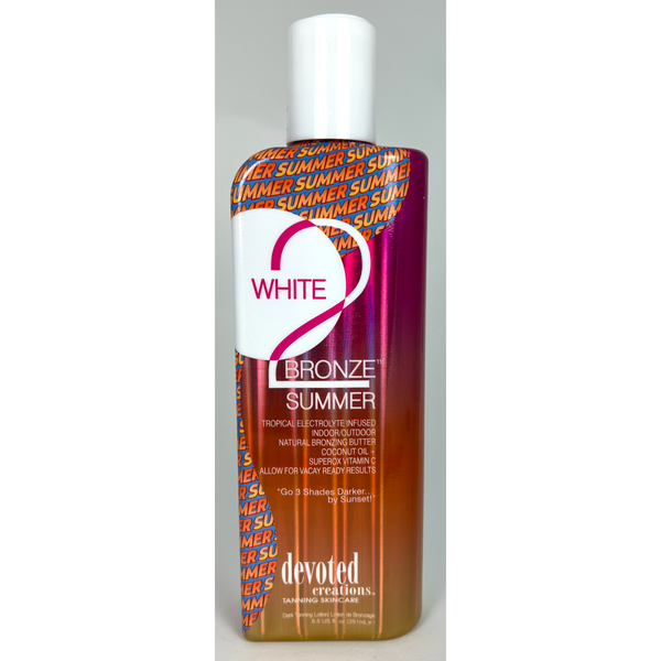 Devoted Creations White 2 Bronze Summer Tanning Lotion