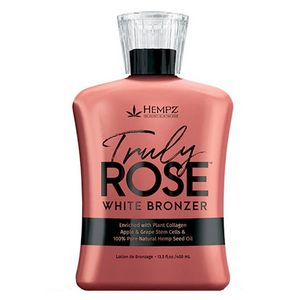 Hempz Truly Rose White Bronzer Tanning Lotion