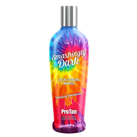 Pro Tan Smashingly Dark Color Crushing Bronzer Tanning Lotion