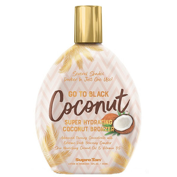 Supre Go To Black Coconut Hydrating Bronzer Tanning Lotion