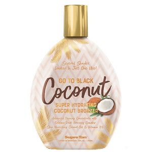 Supre Go To Black Coconut Hydrating Bronzer Tanning Lotion