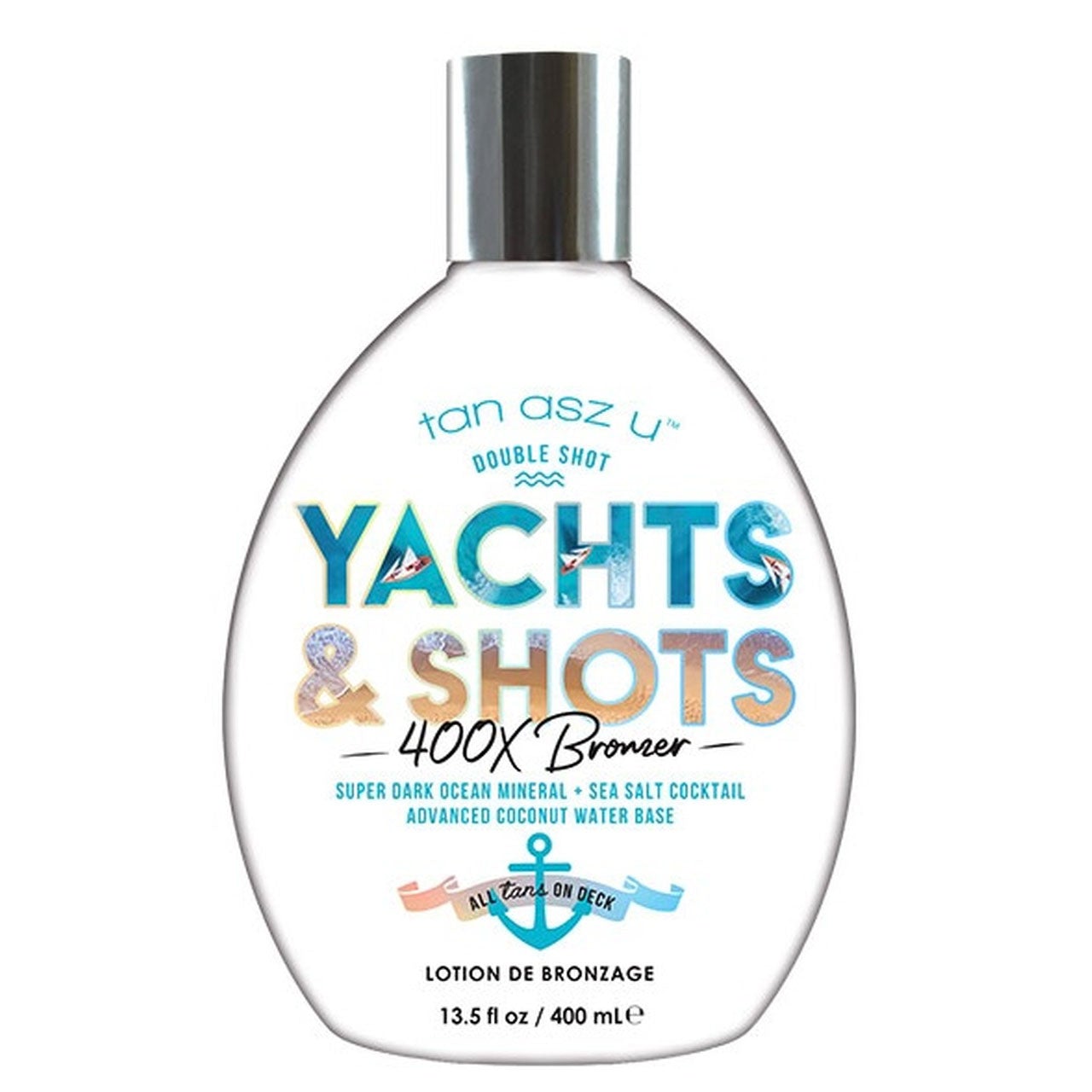 Tan Asz U Double Shot Yachts & Shots Tanning Lotion