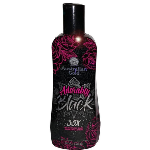 Australian Gold Adorably Black Tanning Lotion - LuxuryBeautySource.com