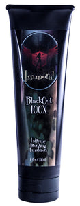 Immoral BlackOut 100X Extreme Bronzing Tanning Lotion - LuxuryBeautySource.com