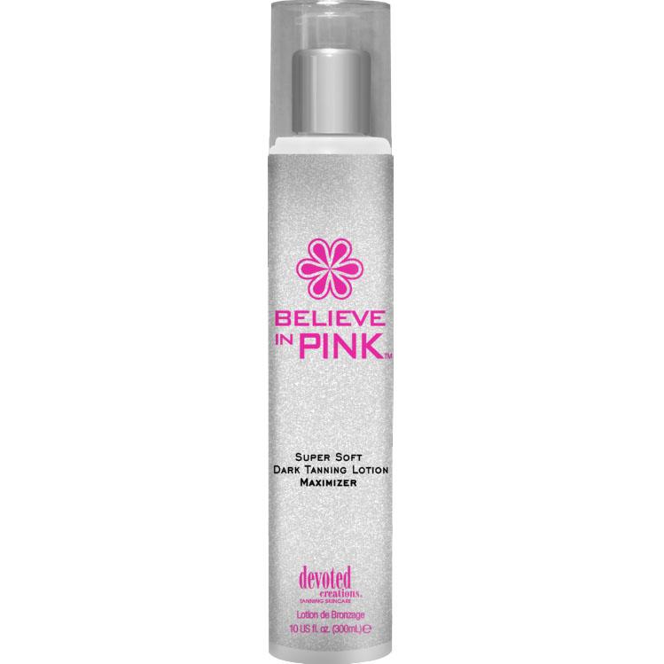 Devoted Creations Believe In Pink Maximizer Tanning Lotion - LuxuryBeautySource.com