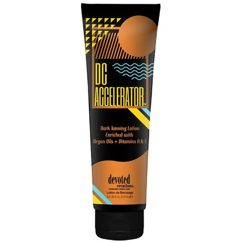Devoted Creations DC Accelerator Dark Tanning Lotion - LuxuryBeautySource.com