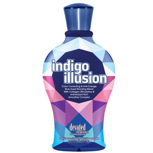 Devoted Creations Indigo Illusion Color Correcting Tanning Lotion - LuxuryBeautySource.com