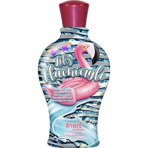 Devoted Creations Let's Flamingle Tanning Lotion - LuxuryBeautySource.com