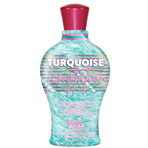 Devoted Creations Turquoise Temptation Hydra-Dark Optimizer Tanning Lotion - LuxuryBeautySource.com