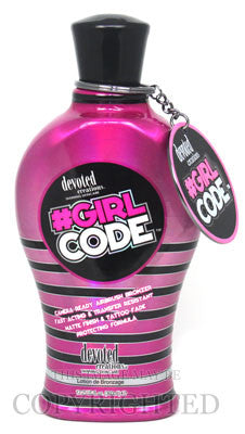 Devoted Creations Girl Code Tanning Lotion - LuxuryBeautySource.com