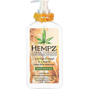 Hempz Citrine Crystal & Quartz Body Moisturizer - LuxuryBeautySource.com