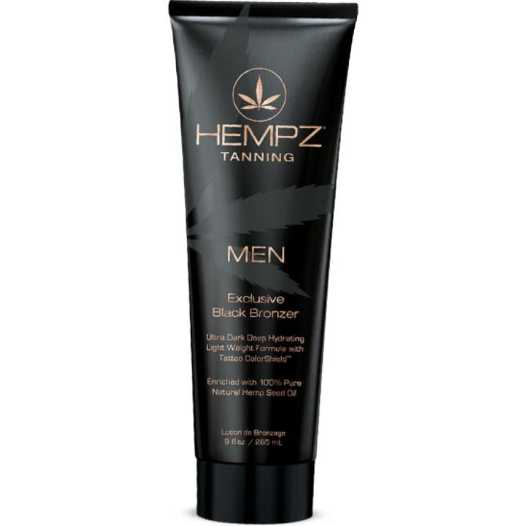Hempz Men Black Bronzer Tanning Lotion - LuxuryBeautySource.com