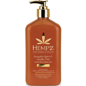 Hempz Pumpkin Spice & Vanilla Chai Moisturizer - LuxuryBeautySource.com