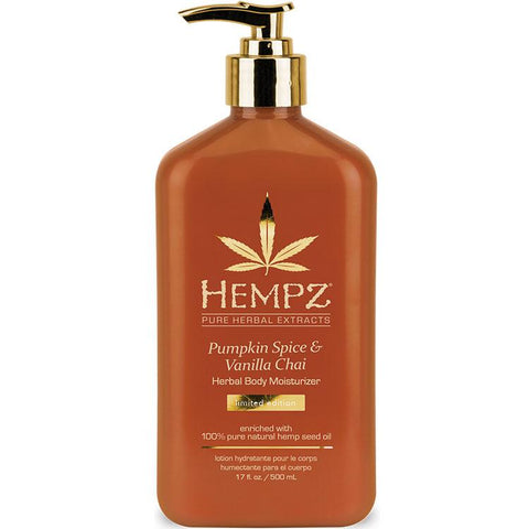 Hempz Pumpkin Spice & Vanilla Chai Moisturizer - LuxuryBeautySource.com