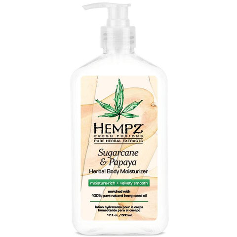 Hempz Sugarcane & Papaya Moisturizer - LuxuryBeautySource.com