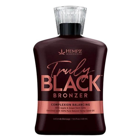 Hempz Truly Black Bronzer Tanning Lotion