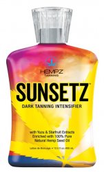 Supre Hempz Sunsetz Dark Tanning Intensifier Tanning Lotion - LuxuryBeautySource.com