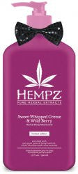 Hempz Whipped Creme and Wild Berry Moisturizer/ After Tanning - LuxuryBeautySource.com