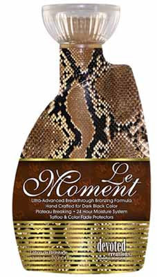 Devoted Creations Le Moment Tanning Lotion - LuxuryBeautySource.com