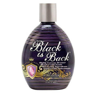 Millennium Black is Back Tanning Lotion - LuxuryBeautySource.com