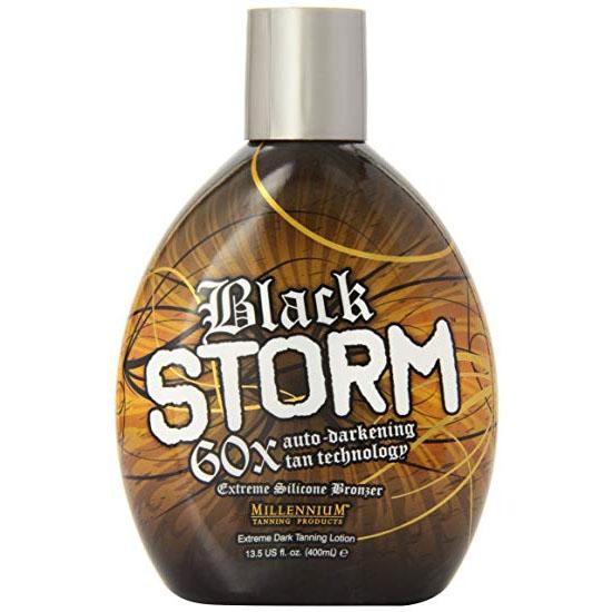 Millennium Black Storm Tanning Lotion - LuxuryBeautySource.com