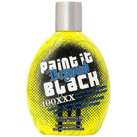Millennium Paint it Beyond Black Tanning Lotion - LuxuryBeautySource.com