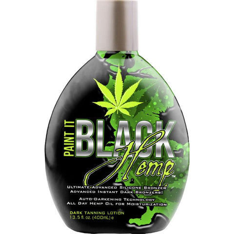 Millennium Paint it Black Hemp Tanning Lotion - LuxuryBeautySource.com
