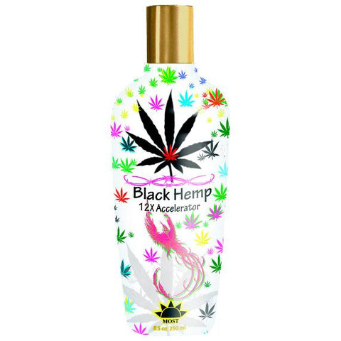 Most Black Hemp 12X Accelerator Tanning Lotion - LuxuryBeautySource.com