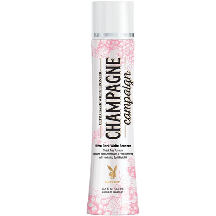 Playboy Champagne Campaign Tanning Lotion - LuxuryBeautySource.com