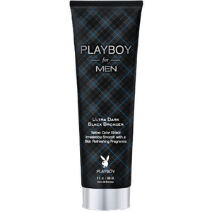 Playboy / Pro Tan for Men Ultra Dark Black Bronzer Tanning Lotion - LuxuryBeautySource.com
