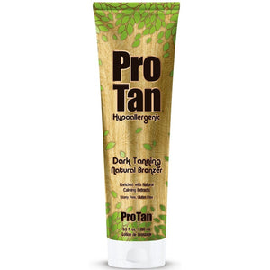 Pro Tan Hypoallergenic Dark Tanning Natural Bronzer Tanning Lotion - LuxuryBeautySource.com