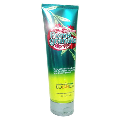 Swedish Beauty Don't Take Me for Pomegranate Tanning Lotion - LuxuryBeautySource.com