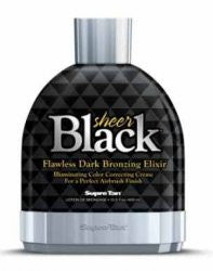 Supre Sheer Black Tanning Lotion - LuxuryBeautySource.com