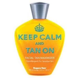 Supre Keep Calm and Tan On Facial Maximizer Tanning Lotion - LuxuryBeautySource.com