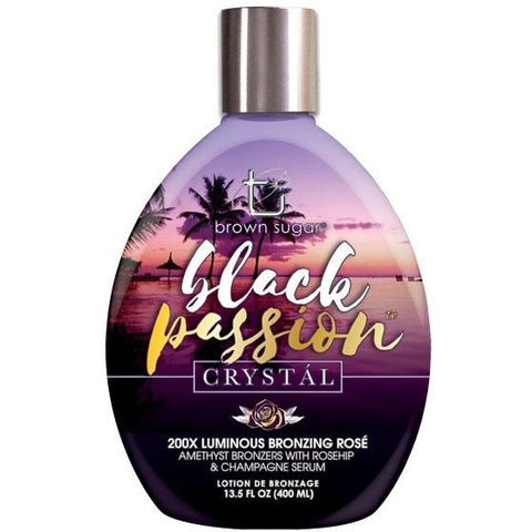Tan Incorporated Black Passion Crystal Tanning Lotion - LuxuryBeautySource.com