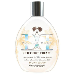 Tan Incorporated Double Dark Coconut Cream Tanning Lotion - LuxuryBeautySource.com