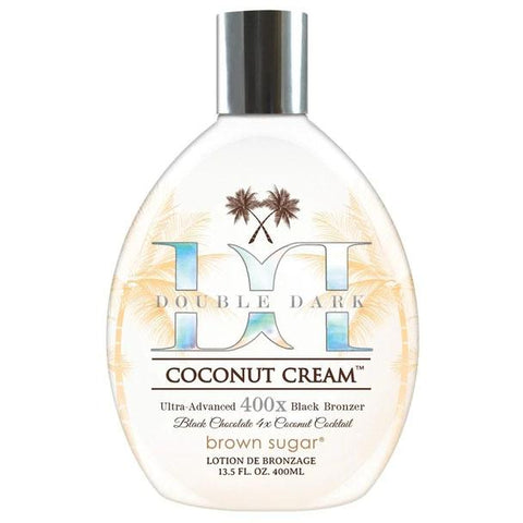 Tan Incorporated Double Dark Coconut Cream Tanning Lotion - LuxuryBeautySource.com