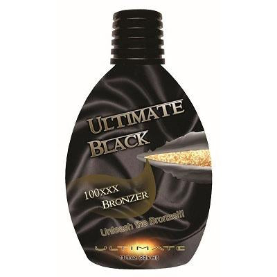 Ultimate Black 100XXX Black Bronzer Tanning Lotion - LuxuryBeautySource.com