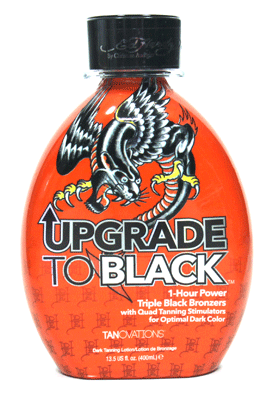 Ed Hardy Upgrade to Black Tanning Lotion - LuxuryBeautySource.com
