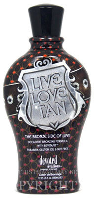 Devoted Creations Live Love Tan Tanning Lotion - LuxuryBeautySource.com