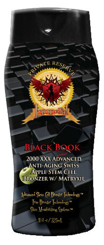 Immoral Black Book 2000 XXX Advanced Anti-Aging Tanning Bronzer - LuxuryBeautySource.com